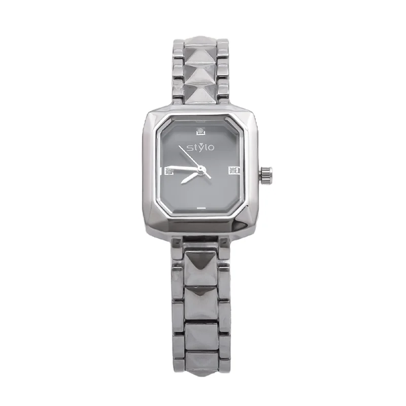 Unisex watch student budget -Silver Ladies Watch J33458