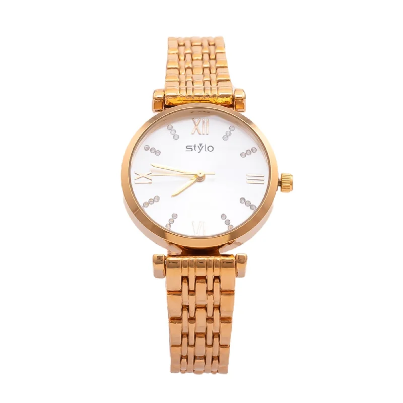 Unisex watch mid-tier option -Golden Ladies Watch J33466