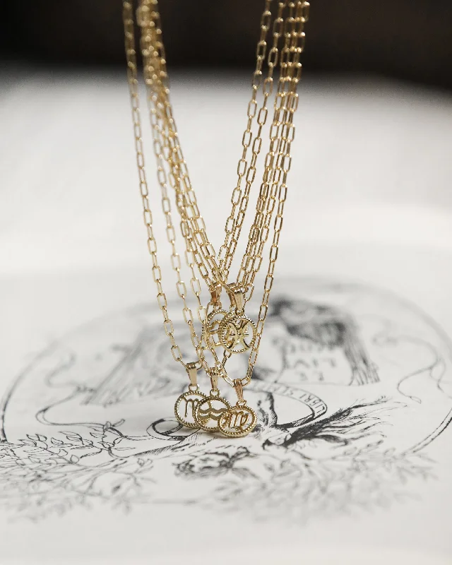 Double chain necklaces for women-Zodiac 2022- Mini Apollo Necklace