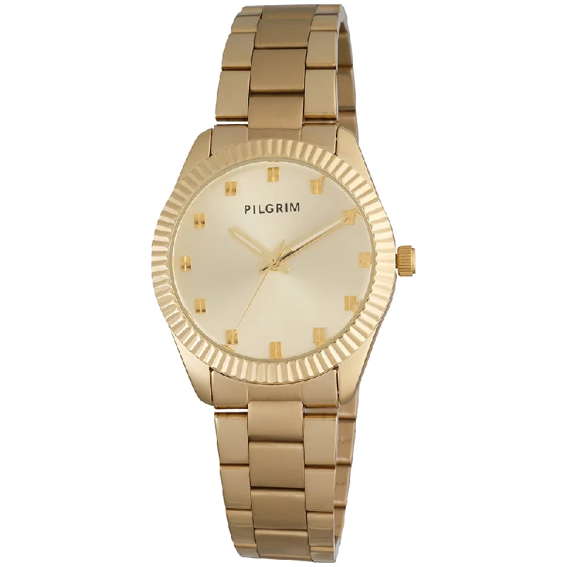 Unisex watch gold casing -Beauty Large Watch