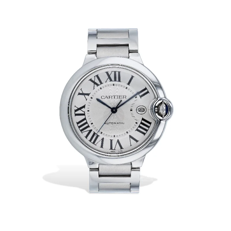 Unisex watch touchscreen -Cartier Ballon Bleu 42mm Estate Watch - WSBB0049