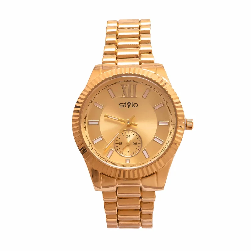 Unisex watch touchscreen -Golden Ladies Watch J33486