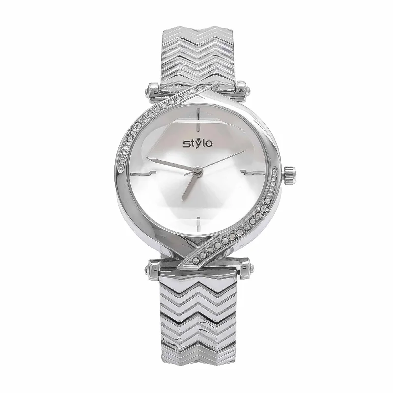 Unisex watch influencer choice -Silver Ladies Watch J33481