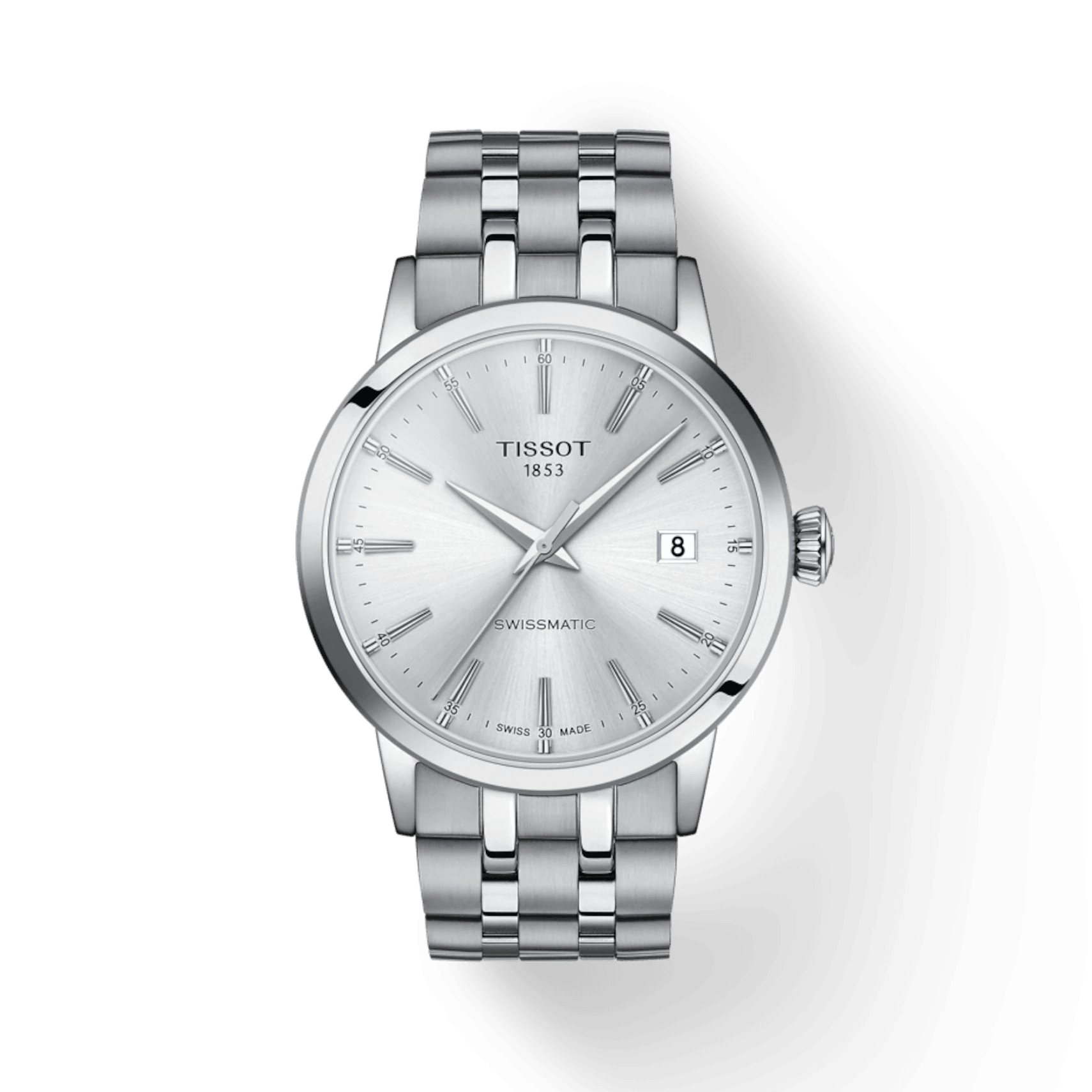 Unisex watch price guide -Tissot Classic Dream Swissmatic Watch Silver