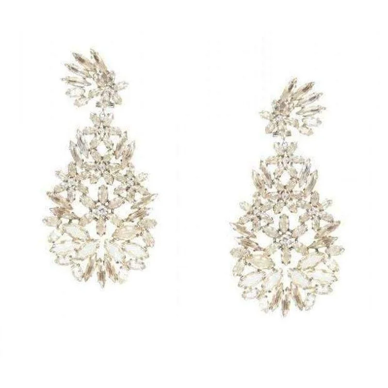 Ladies Earrings Top Rated -Floral Statement Earrings