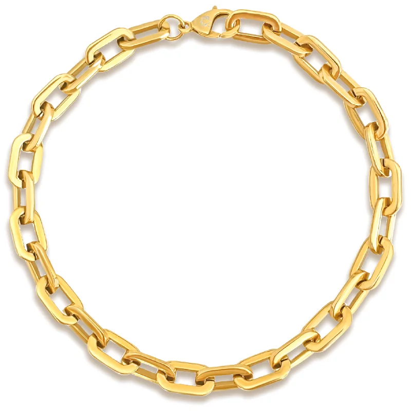 Statement necklaces for women-Gage Oversized Link Necklace