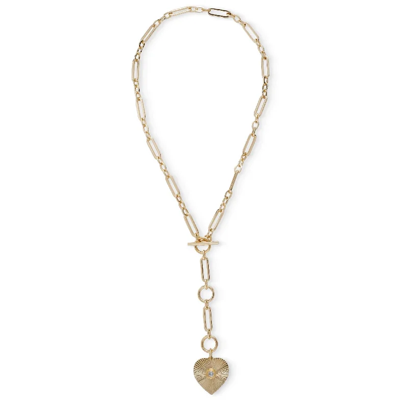 Crystal necklaces for women-Perla Convertible Lariat Necklace