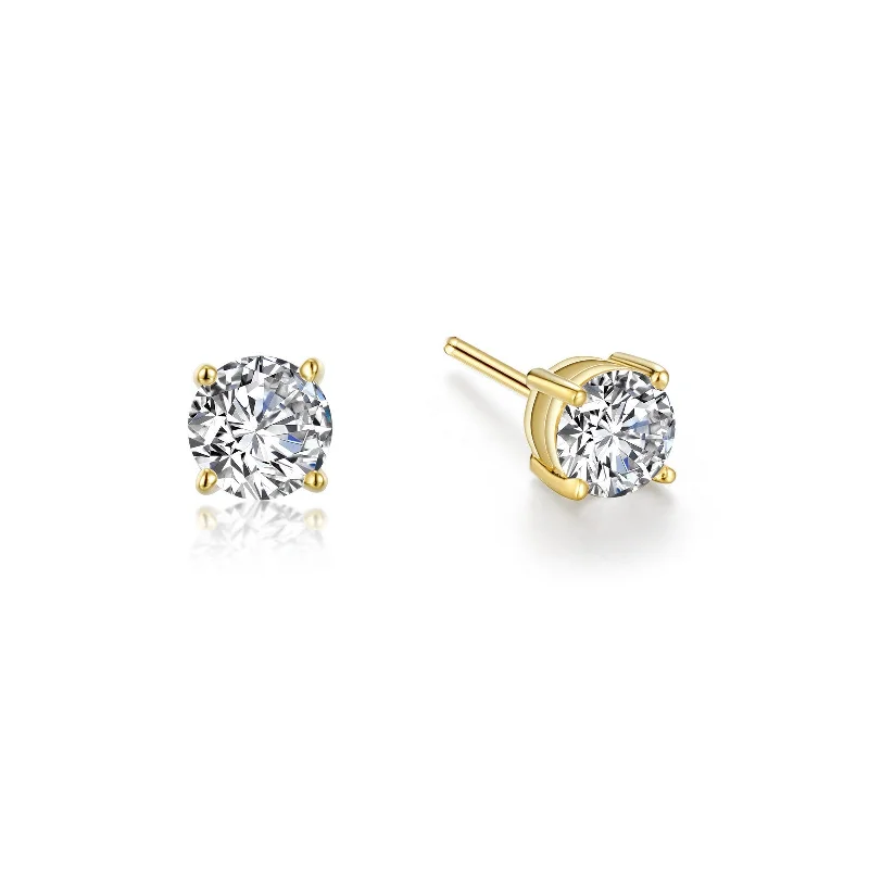 Ladies Earrings Smooth -Lafonn Simulated Diamond 1.00cttw Stud Earrings E0107CLG