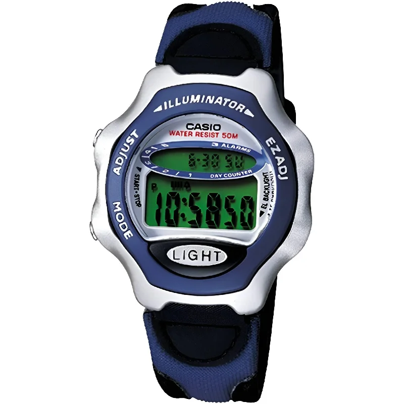 Unisex watch auction value -Casio Women's Watch - Alarm Blue and Black Strap Illuminator Digital | LW-24HB-2B