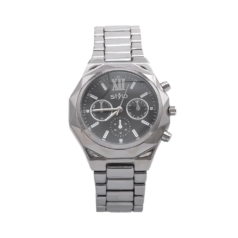 Unisex watch fitness tracker -Silver Ladies Watch J33457