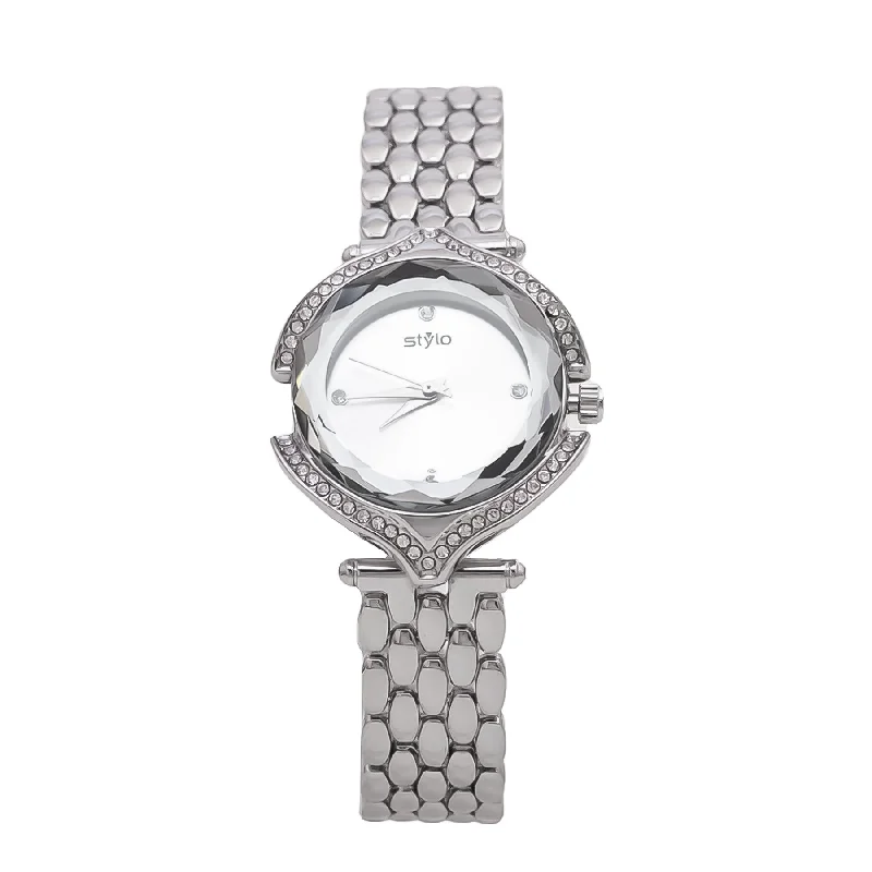 Unisex watch trendy look -Silver Ladies Watch J33372