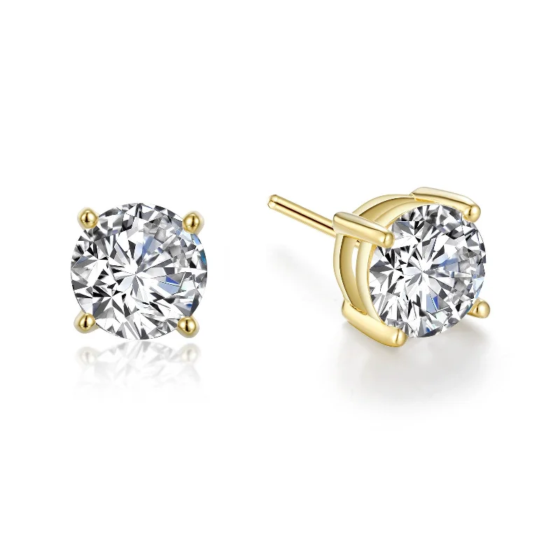 Ladies Earrings Meteor -Lafonn Simulated Diamond 4.00ct Stud Earrings E0110CLG