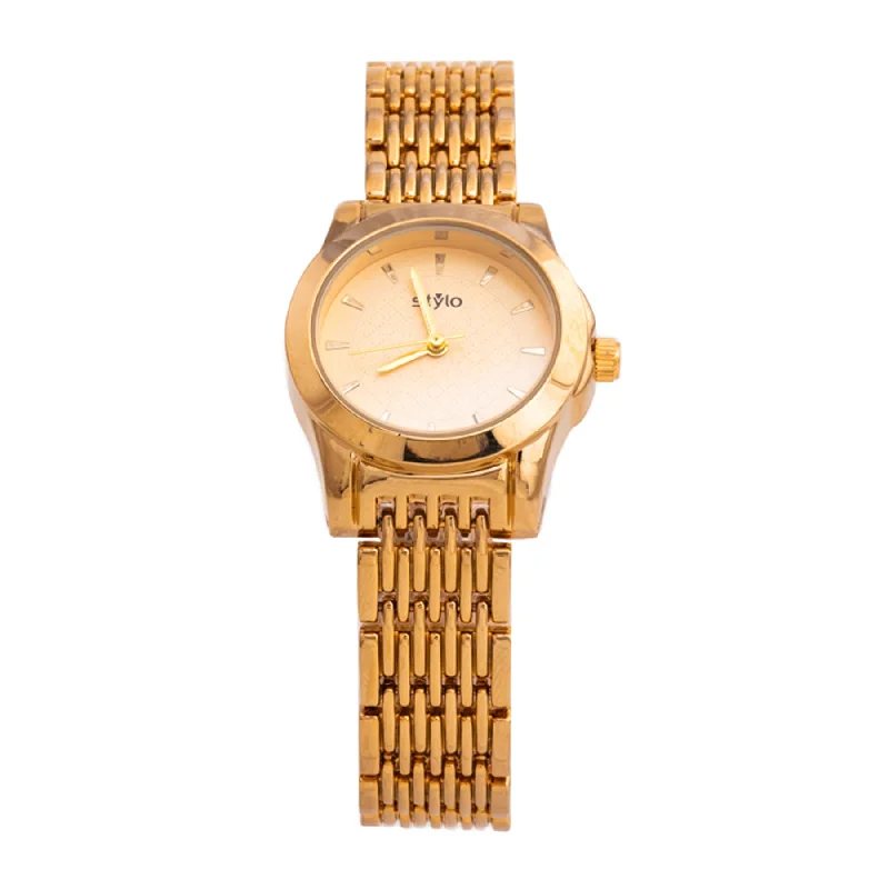 Unisex watch strap swap -Golden Ladies Watch J33027