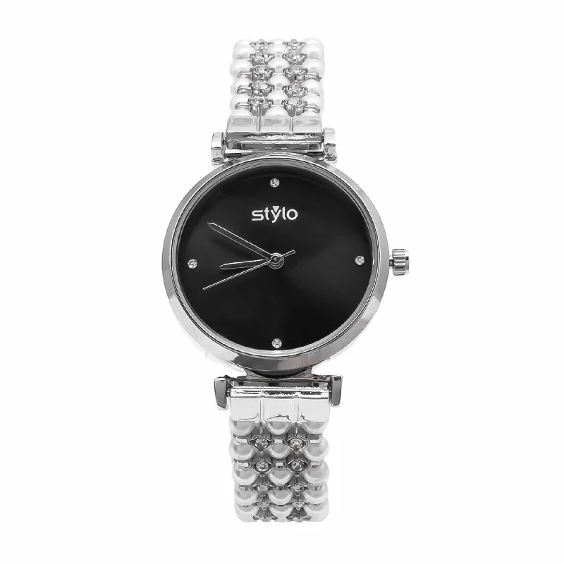 Unisex watch office style -Silver Ladies Watch J33477