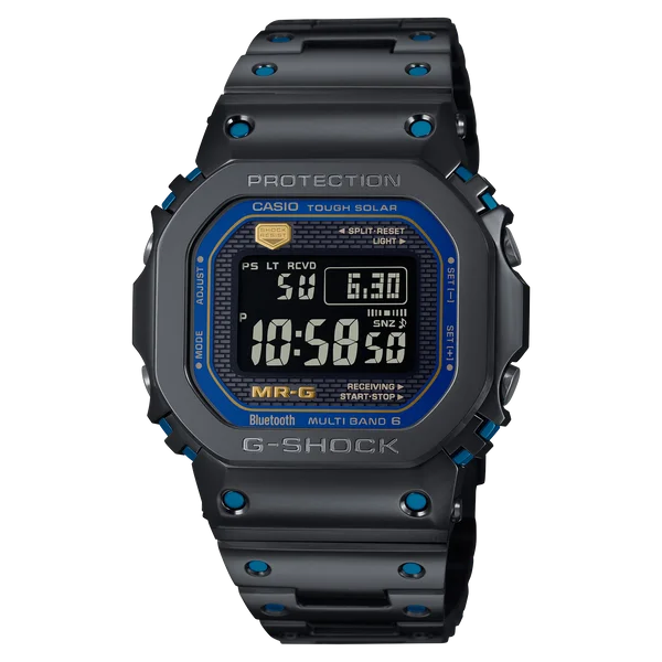 Unisex watch mechanical movement -G-Shock MRGB5000BA-1 Super Titanium Square Cobalt Chrome Bluetooth Solar