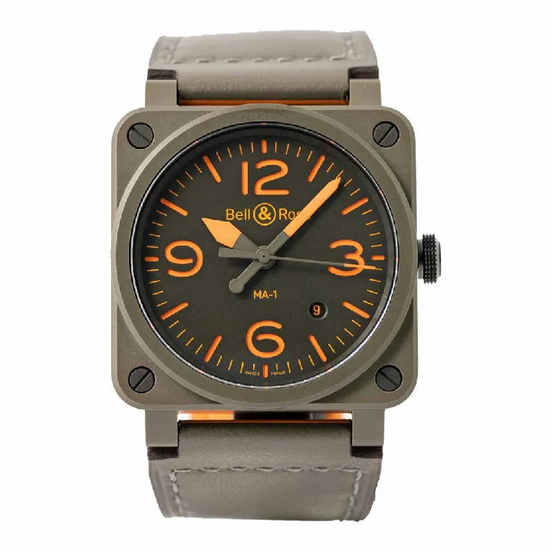 Unisex watch current trends -Bell & Ross BR03-92 Ceramic Limited Edition Automatic Watch