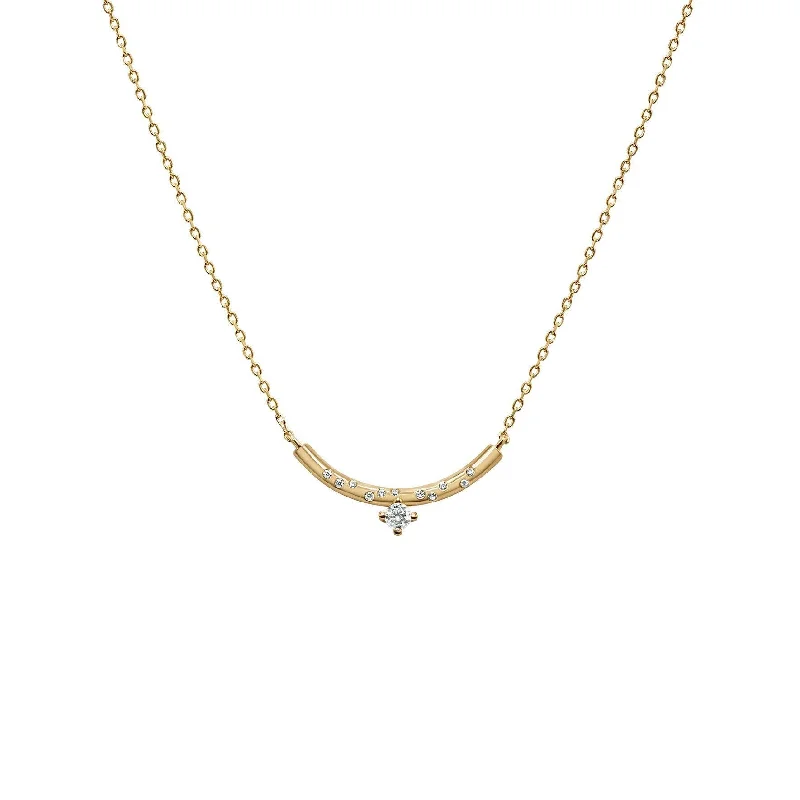 Infinity necklaces for women-Lux Brumalis Necklace