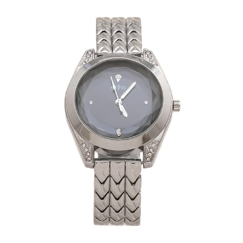 Unisex watch silver tone -Silver Ladies Watch J33378