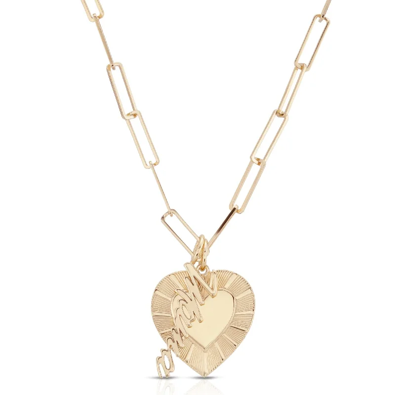 Adjustable gold necklaces for women-Charli Charm Necklace