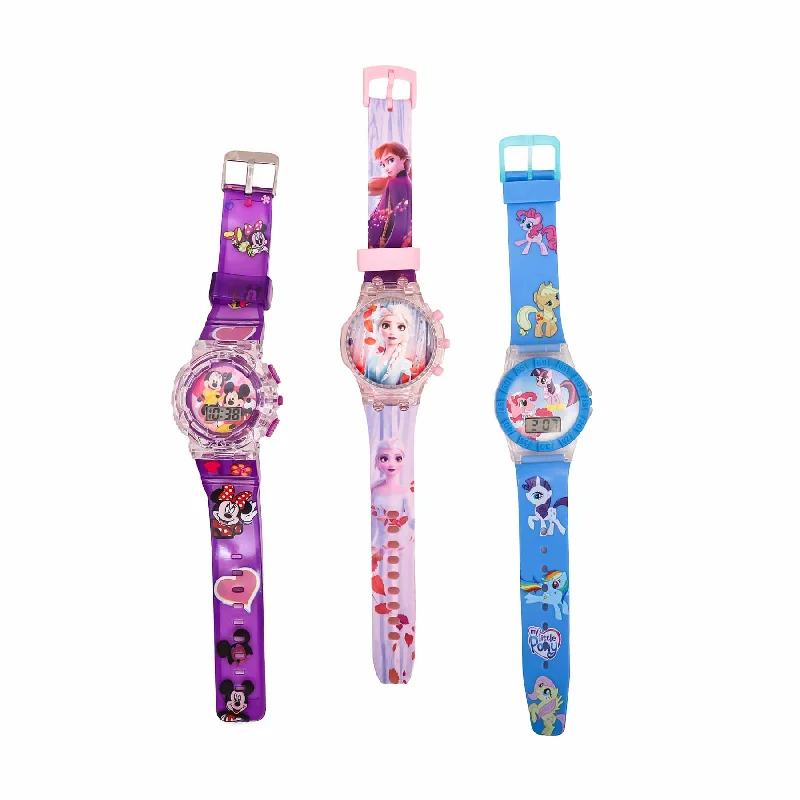 Unisex watch multi-function -3 Watch Set For Kids O30030