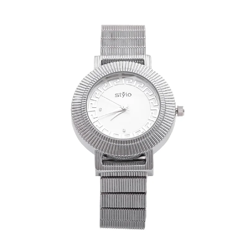 Unisex watch vintage look -Silver Ladies Watch J33462