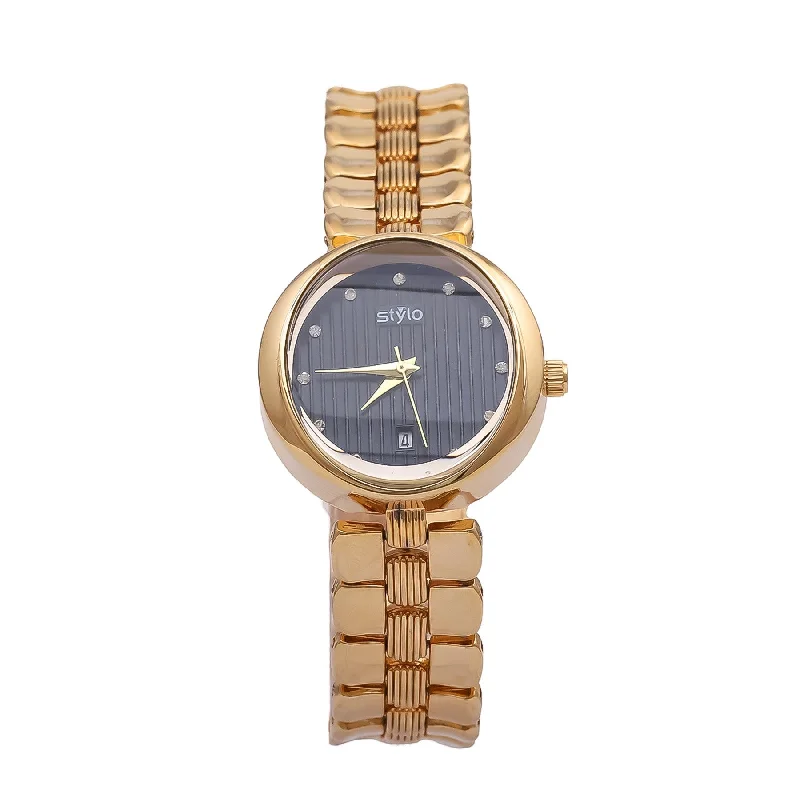 Unisex watch minimalist design -Golden Ladies Watch J33383