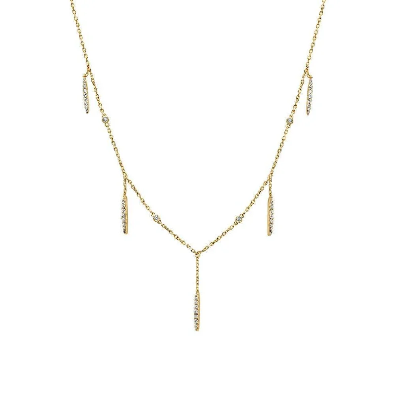 Fashion chain necklaces for women-Everleaf Station Necklace