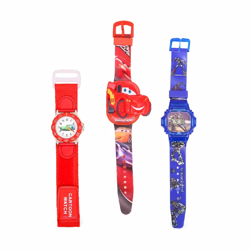 Unisex watch light luxury -3 Watch Set For Kids O30032