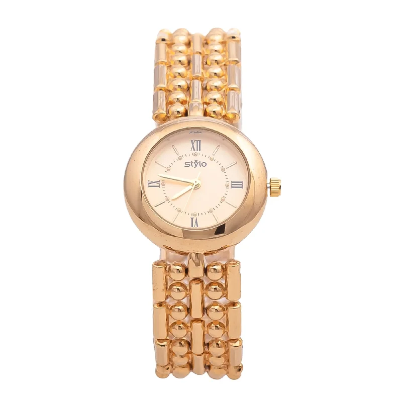 Unisex watch travel companion -Golden Ladies Watch J33368