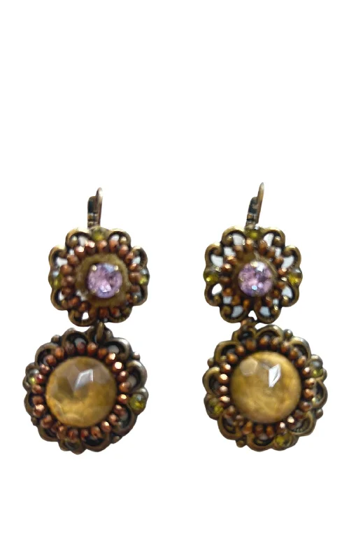 Ladies Earrings Swarovski -Crystal Embellished Earrings