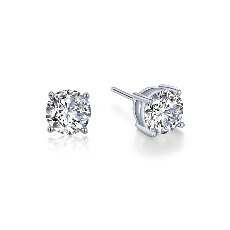 Ladies Earrings Three Tone -Lafonn Simulated Diamond 2.00cttw Stud Earrings E0180CLP00