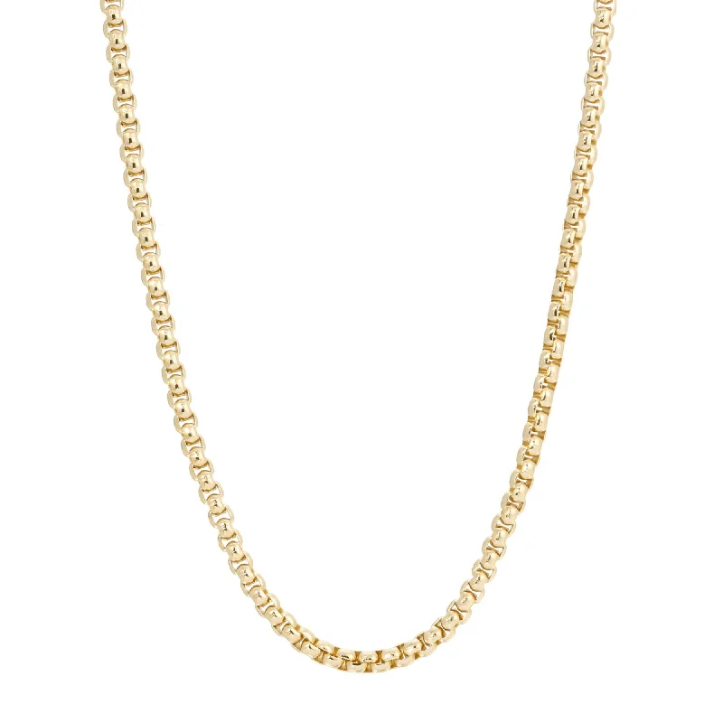 Modern necklaces for women-Luciana Box Chain Necklace