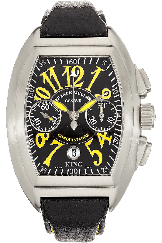 Unisex watch fall favorite -Franck Muller King Conquistor Soleil Limited Edition Chronograph Watch