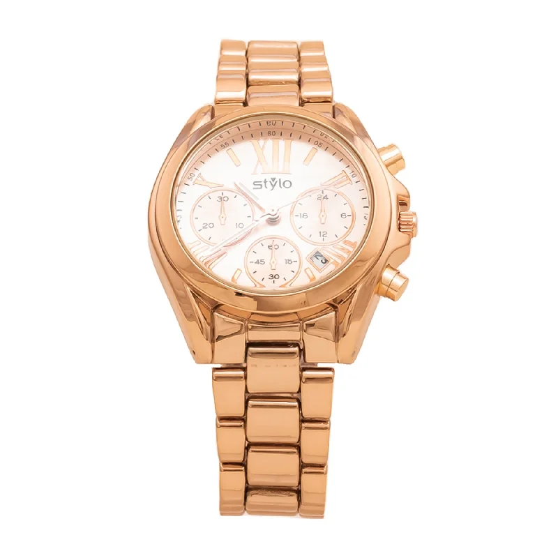 Unisex watch Bluetooth sync -Copper Ladies Watch J33386