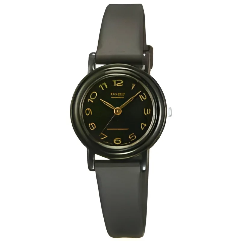 Unisex watch brand legacy -Casio Women's Watch - Quartz Black Dial Resin Strap Water Resistant | LQ-139D-1B