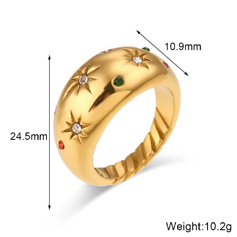 XINGX Ring-Gold-No. 6